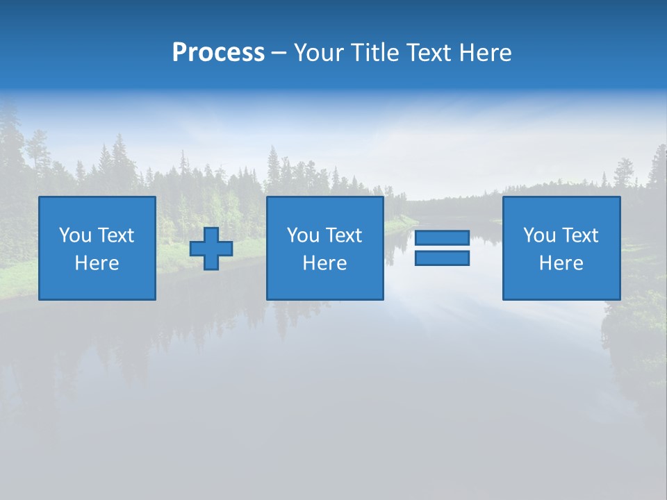 Silence Water Quiet PowerPoint Template
