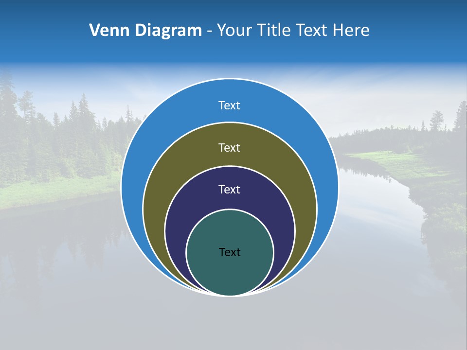 Silence Water Quiet PowerPoint Template
