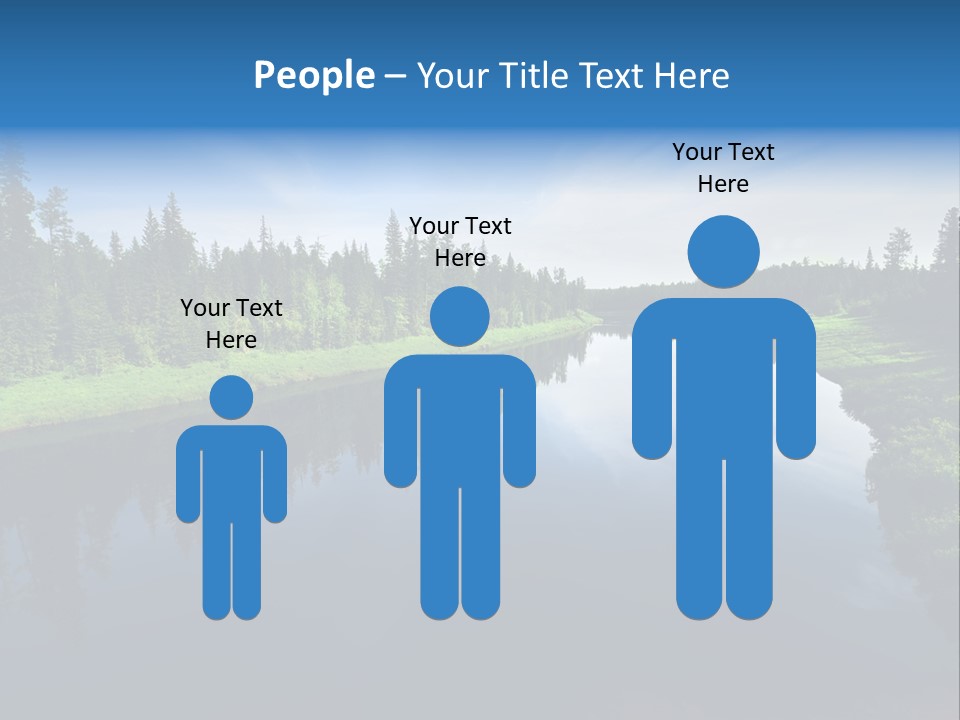 Silence Water Quiet PowerPoint Template