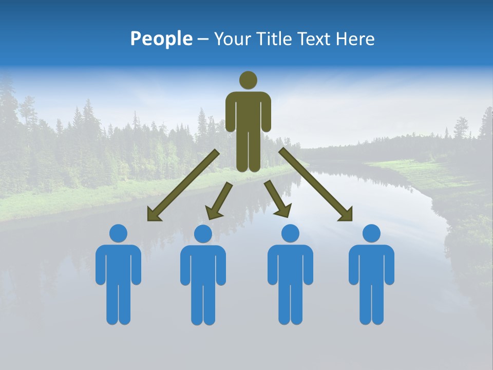 Silence Water Quiet PowerPoint Template