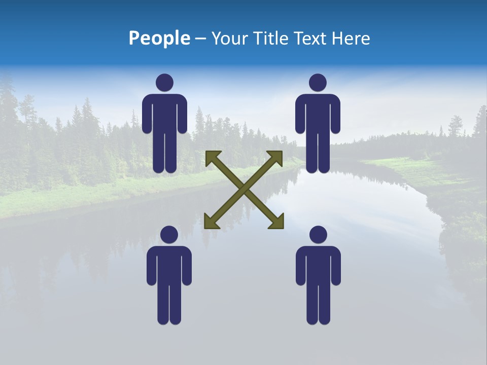 Silence Water Quiet PowerPoint Template