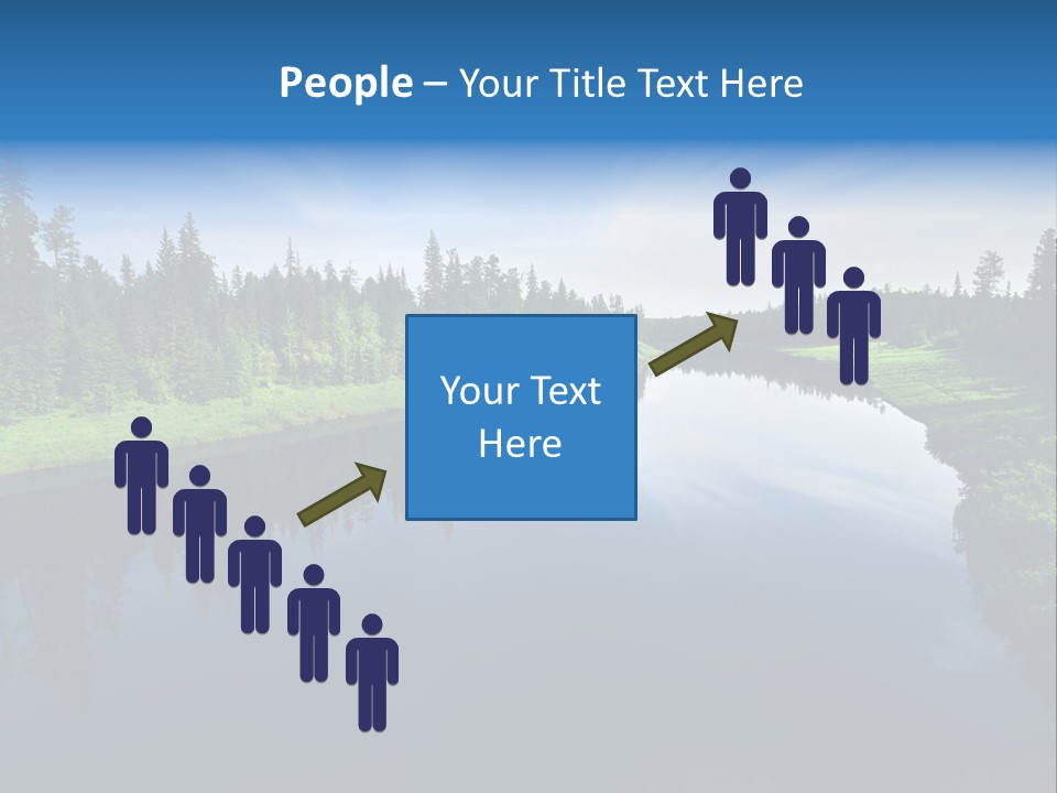 Silence Water Quiet PowerPoint Template