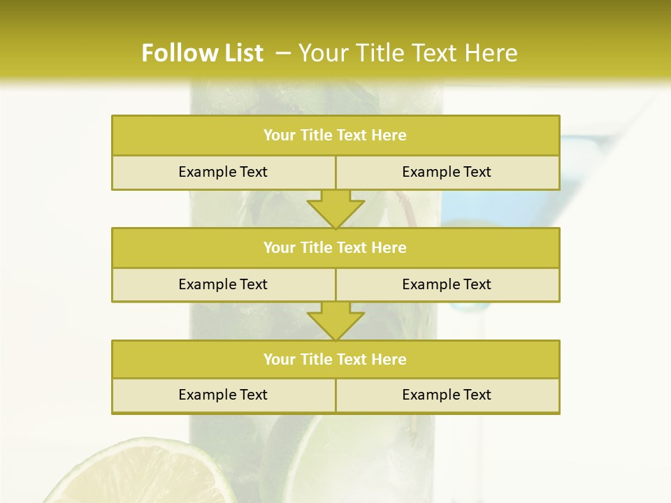 White Taste Physalis PowerPoint Template