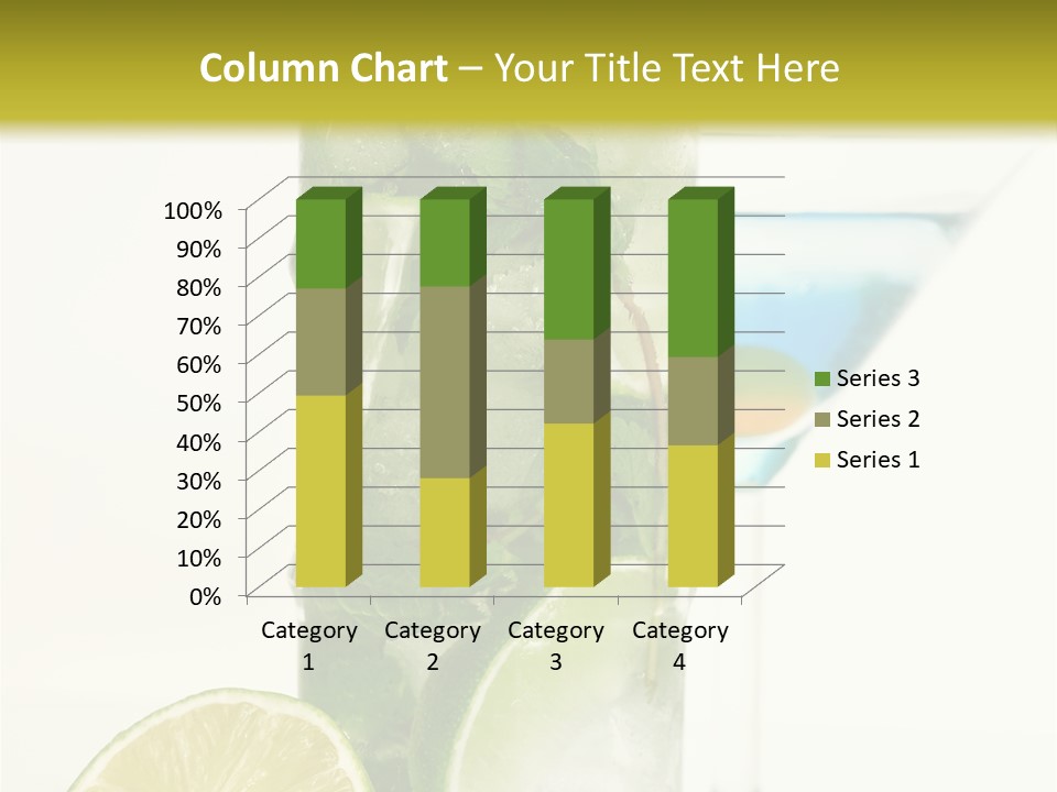 White Taste Physalis PowerPoint Template