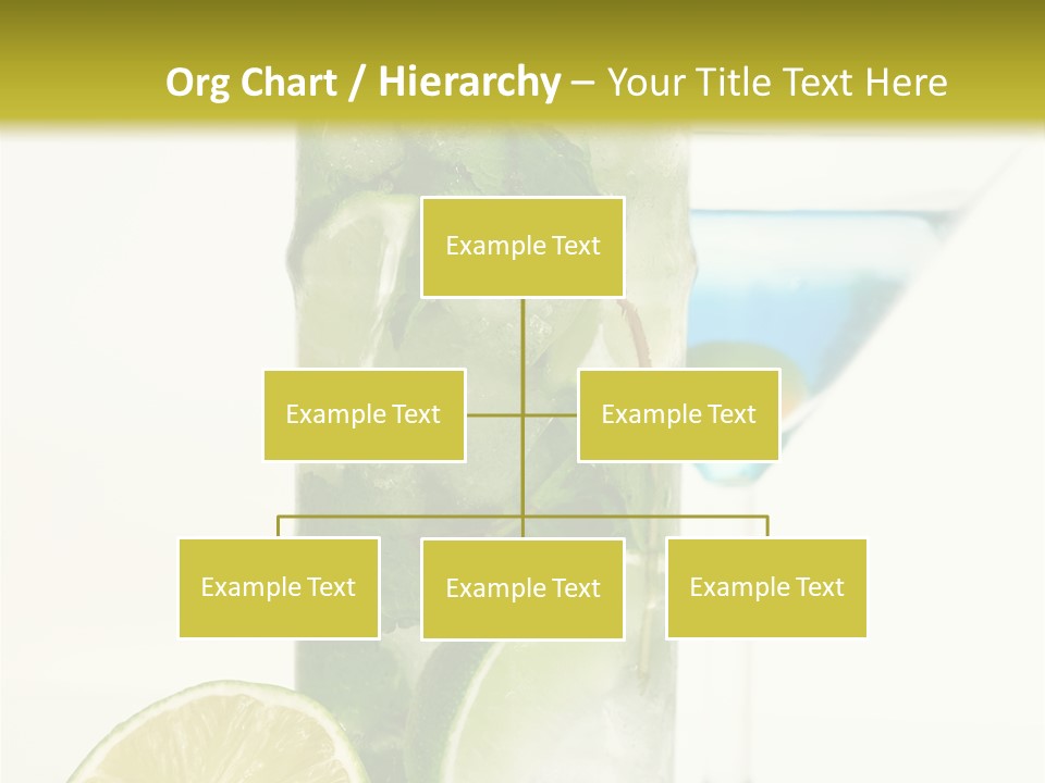 White Taste Physalis PowerPoint Template