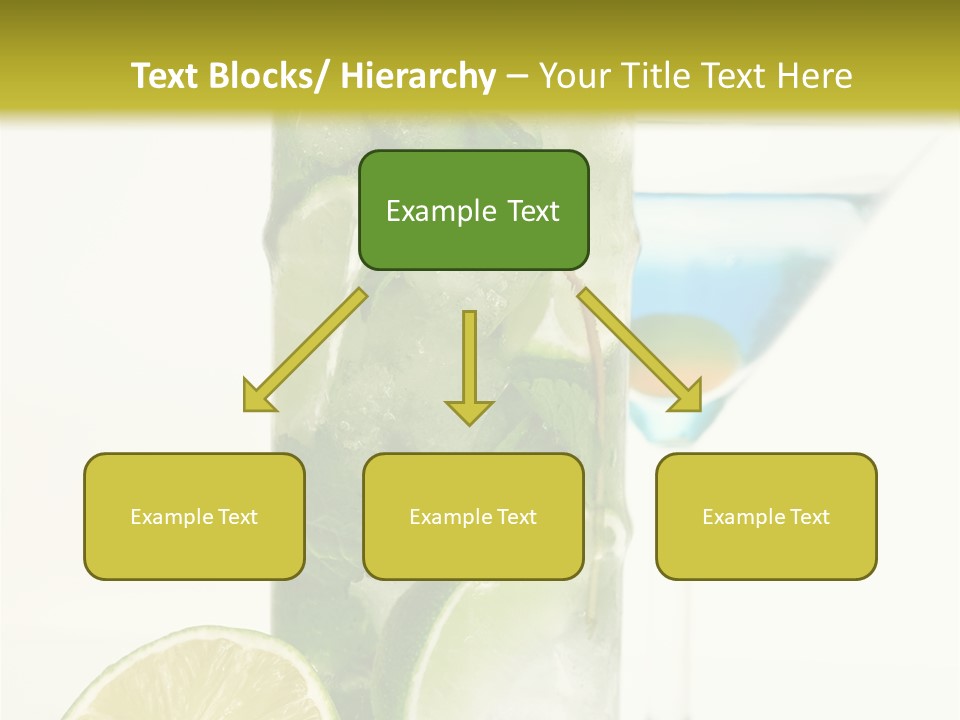 White Taste Physalis PowerPoint Template