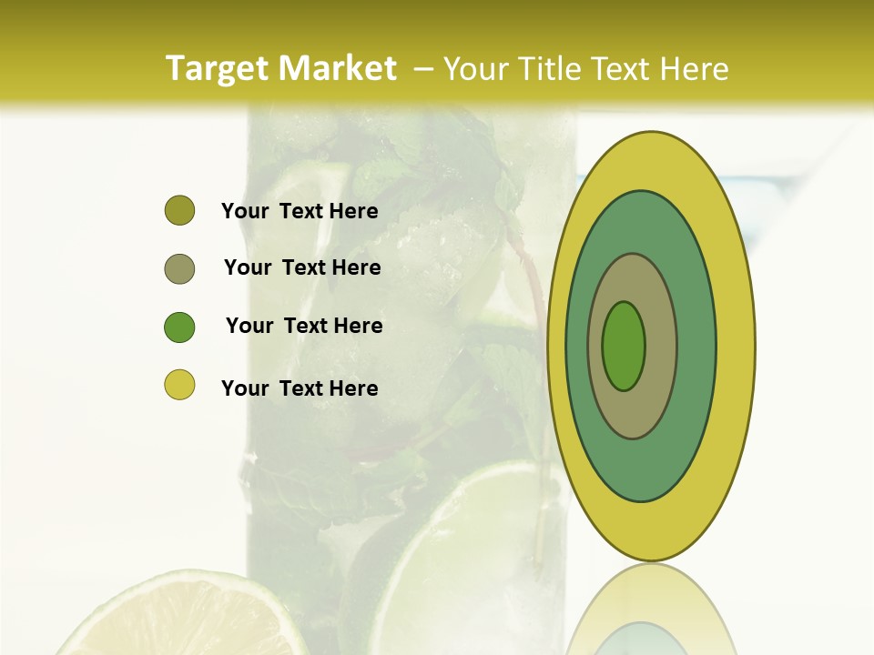 White Taste Physalis PowerPoint Template