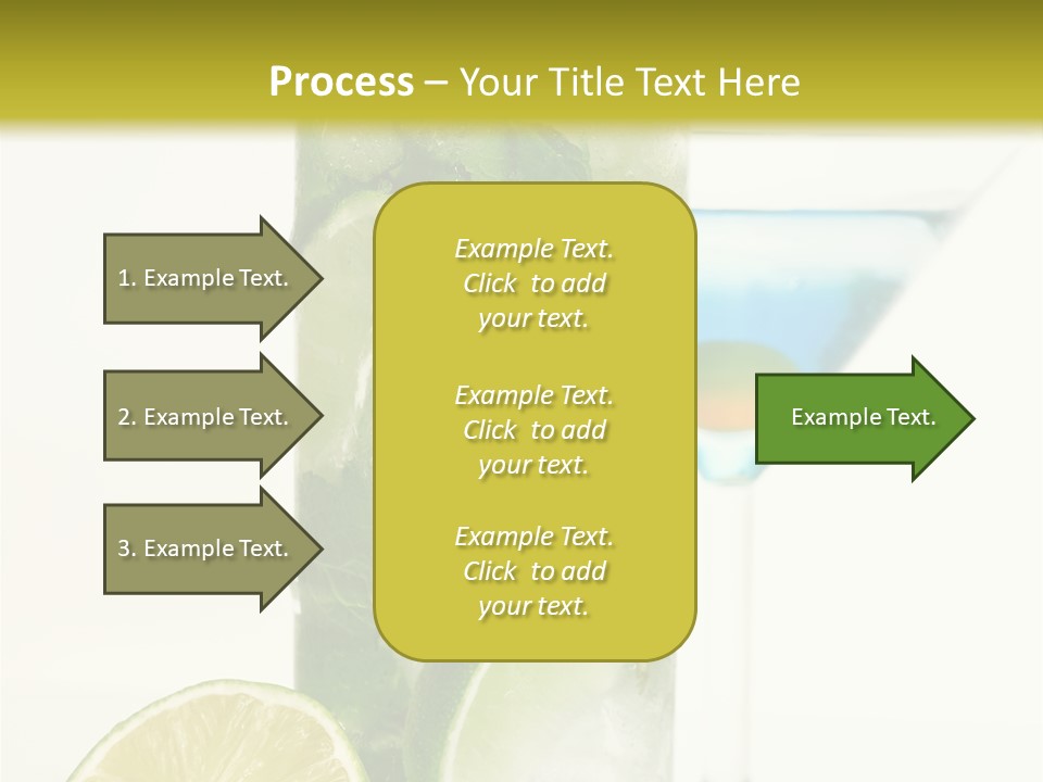 White Taste Physalis PowerPoint Template