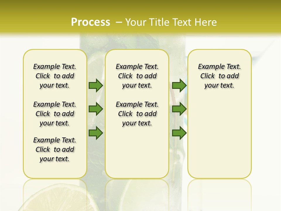White Taste Physalis PowerPoint Template
