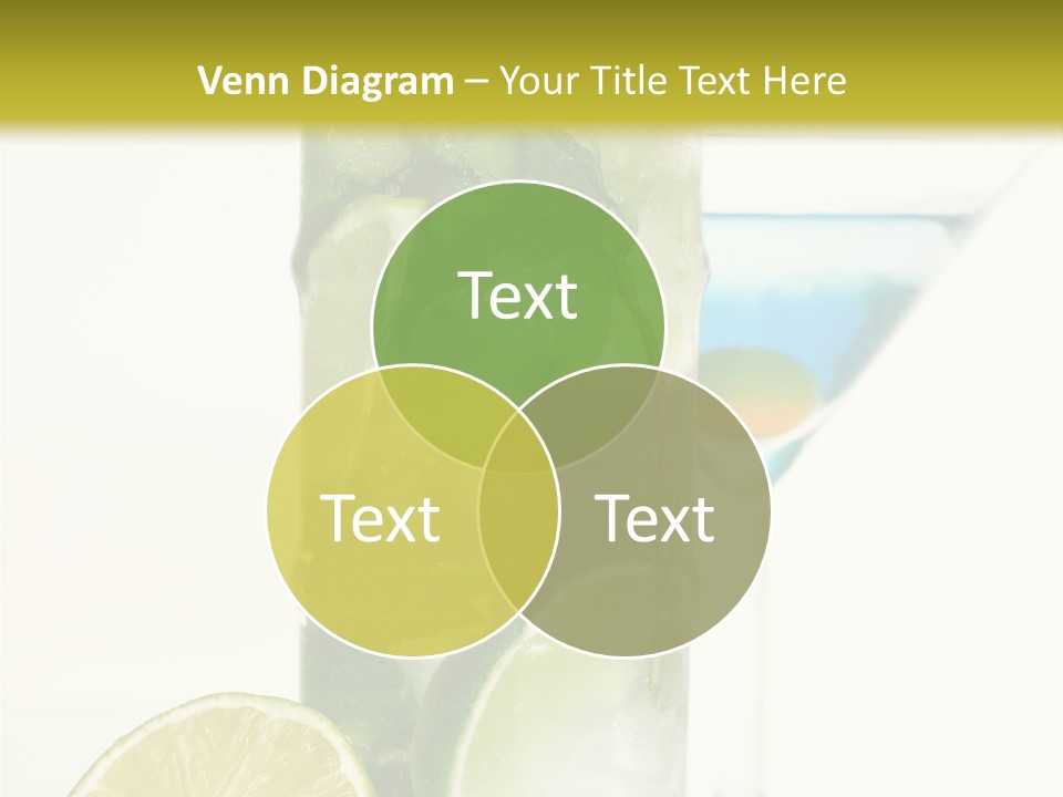 White Taste Physalis PowerPoint Template