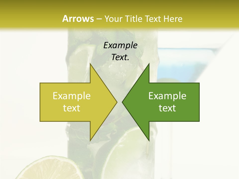 White Taste Physalis PowerPoint Template