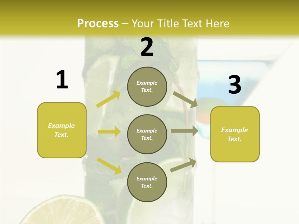 White Taste Physalis PowerPoint Template