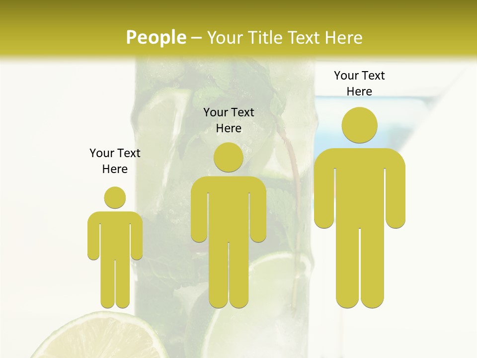 White Taste Physalis PowerPoint Template