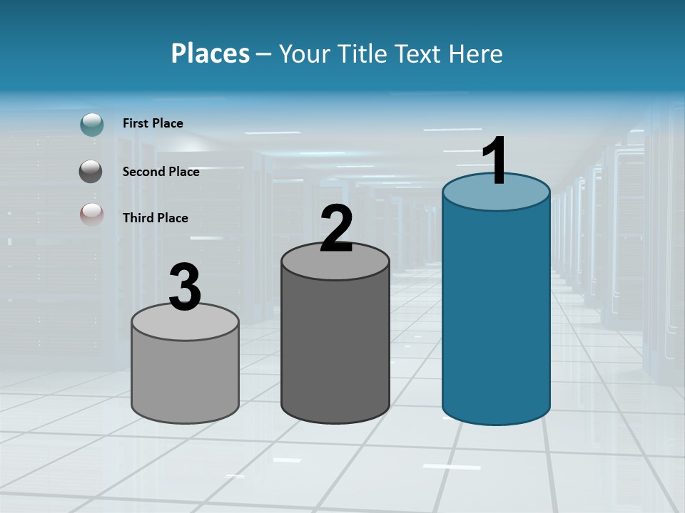 Web Space Secure PowerPoint Template
