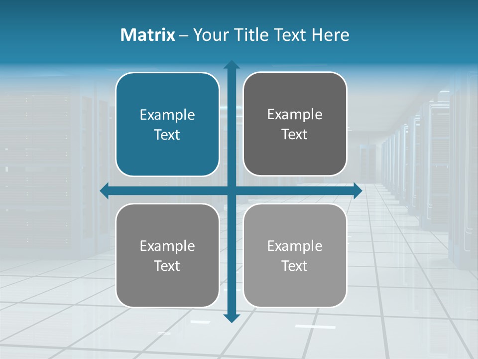 Web Space Secure PowerPoint Template