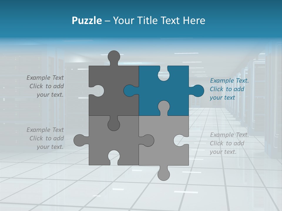 Web Space Secure PowerPoint Template