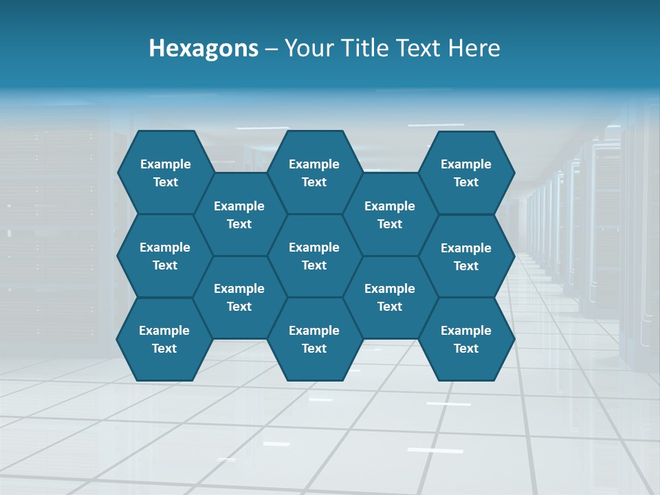 Web Space Secure PowerPoint Template