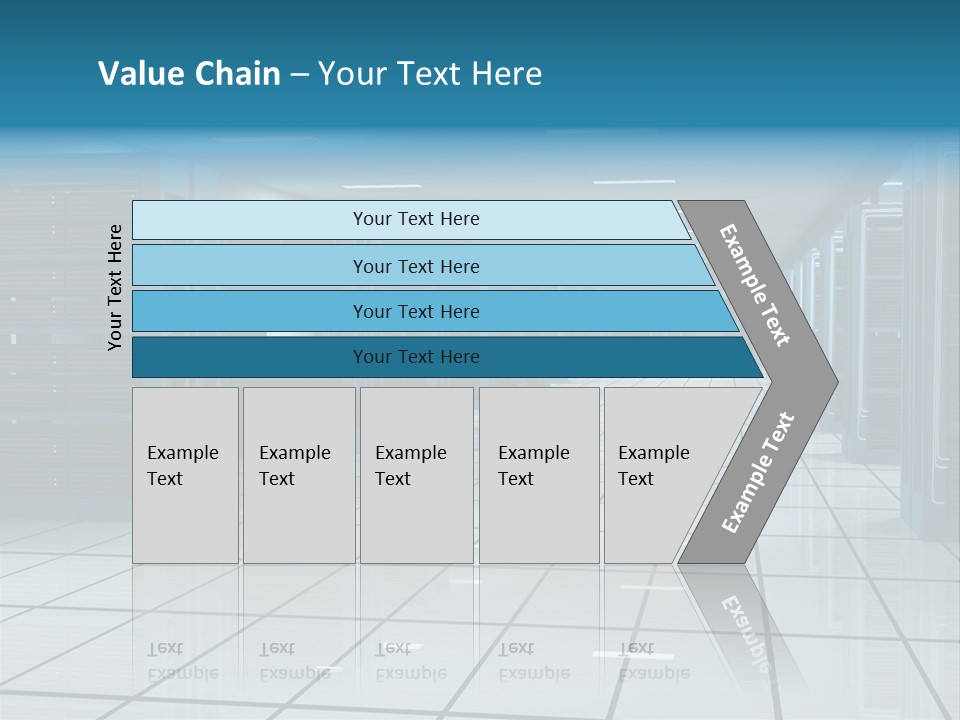 Web Space Secure PowerPoint Template