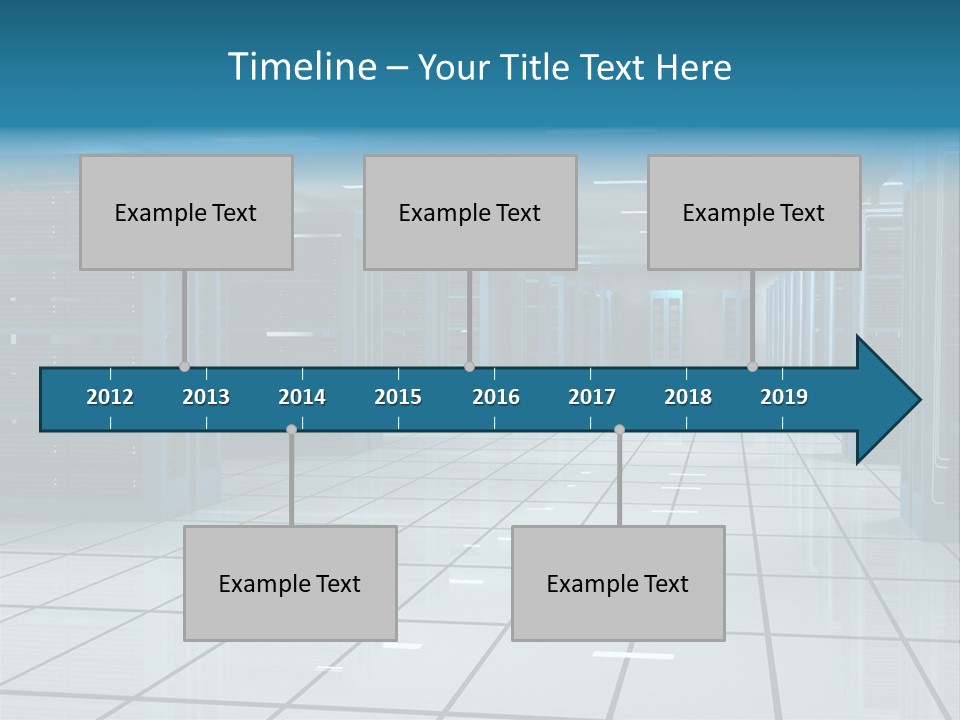 Web Space Secure PowerPoint Template