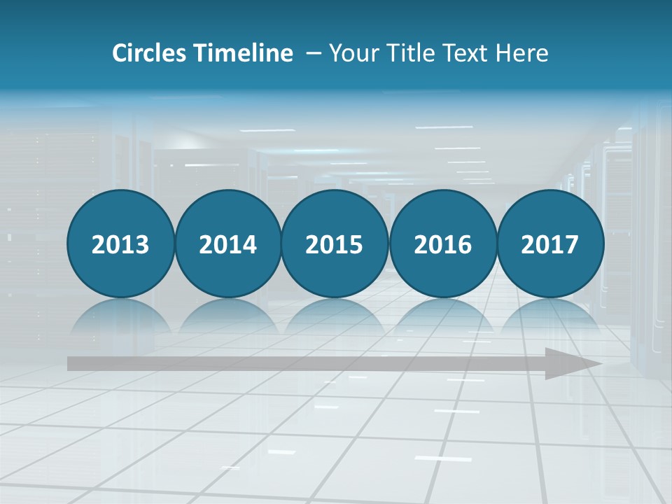Web Space Secure PowerPoint Template