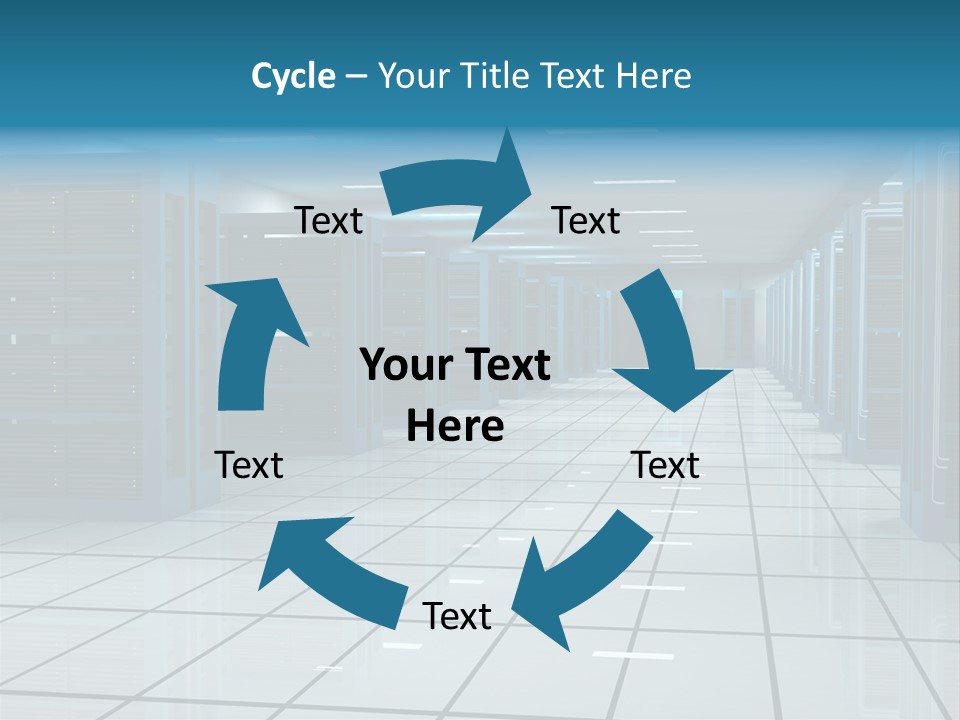 Web Space Secure PowerPoint Template