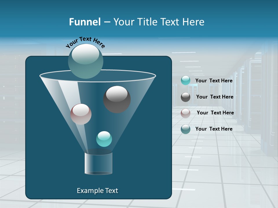 Web Space Secure PowerPoint Template