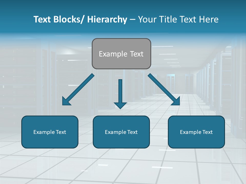 Web Space Secure PowerPoint Template