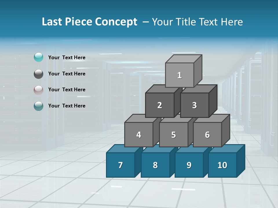 Web Space Secure PowerPoint Template