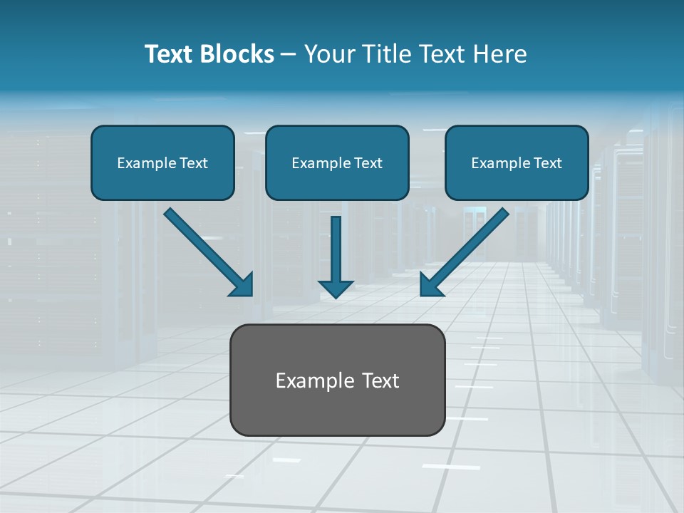 Web Space Secure PowerPoint Template