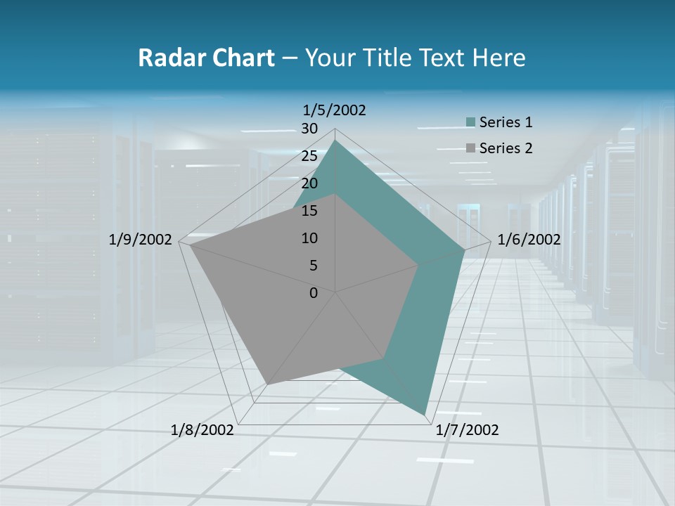 Web Space Secure PowerPoint Template