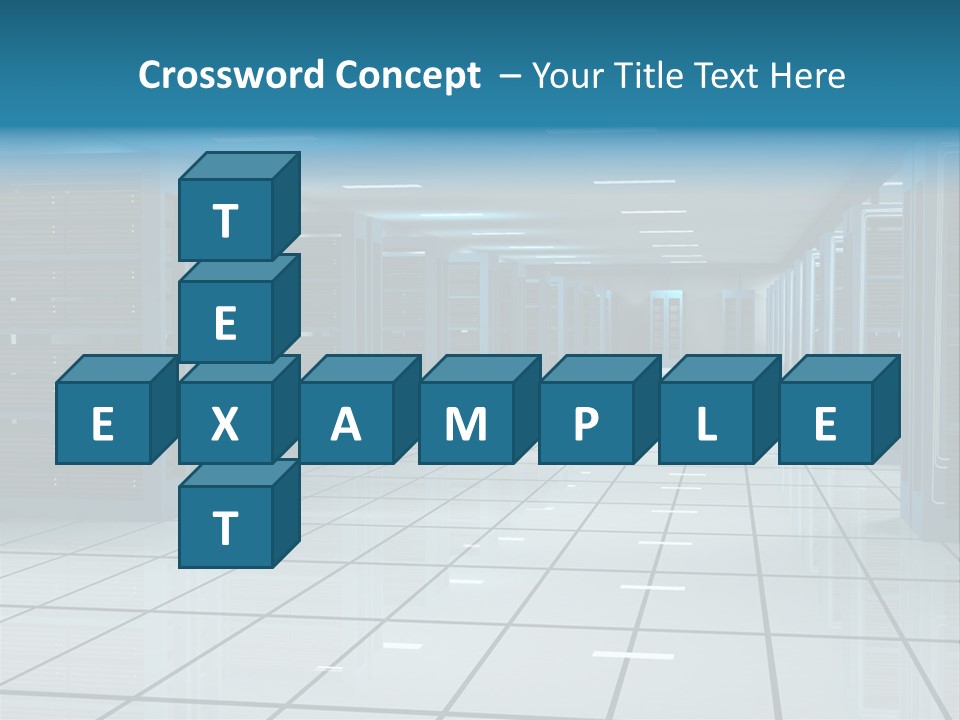 Web Space Secure PowerPoint Template