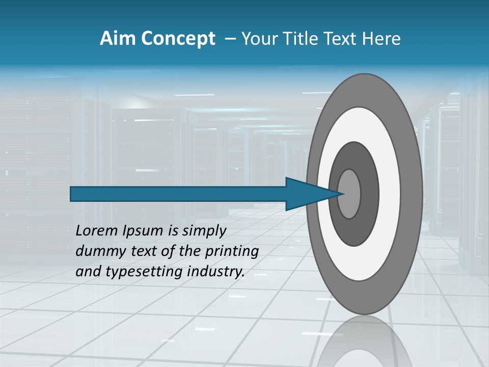 Web Space Secure PowerPoint Template