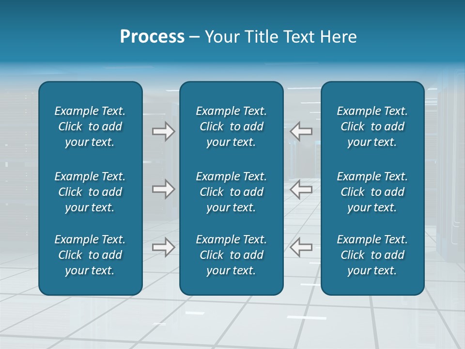 Web Space Secure PowerPoint Template