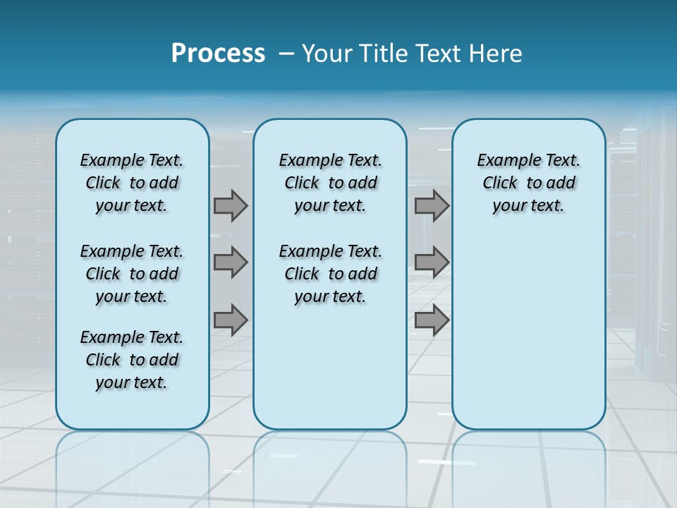 Web Space Secure PowerPoint Template