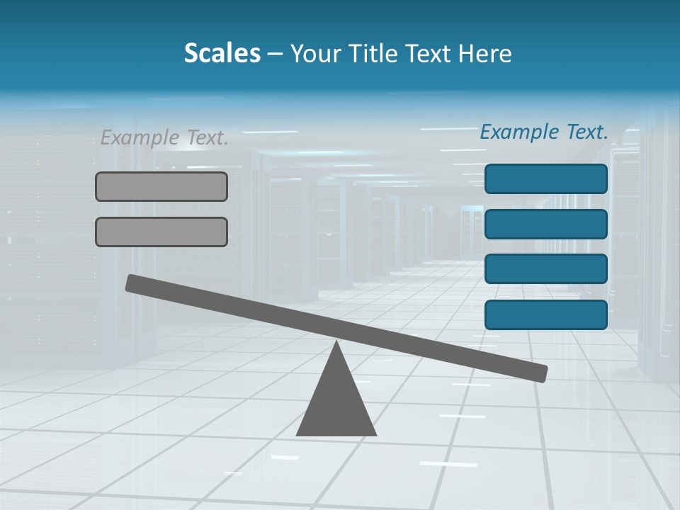 Web Space Secure PowerPoint Template