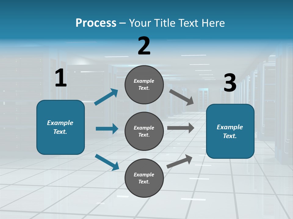 Web Space Secure PowerPoint Template