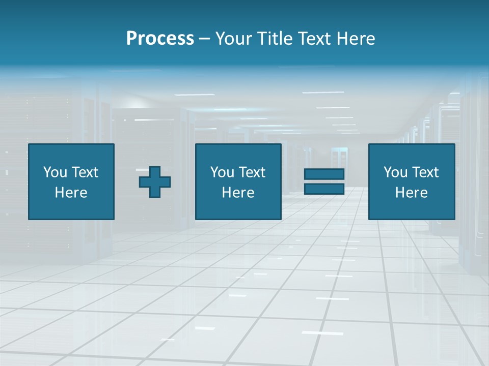 Web Space Secure PowerPoint Template