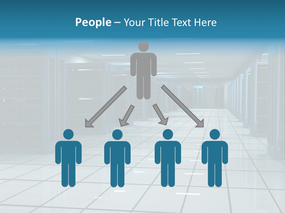 Web Space Secure PowerPoint Template