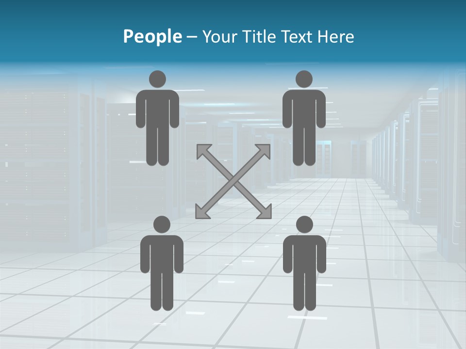 Web Space Secure PowerPoint Template