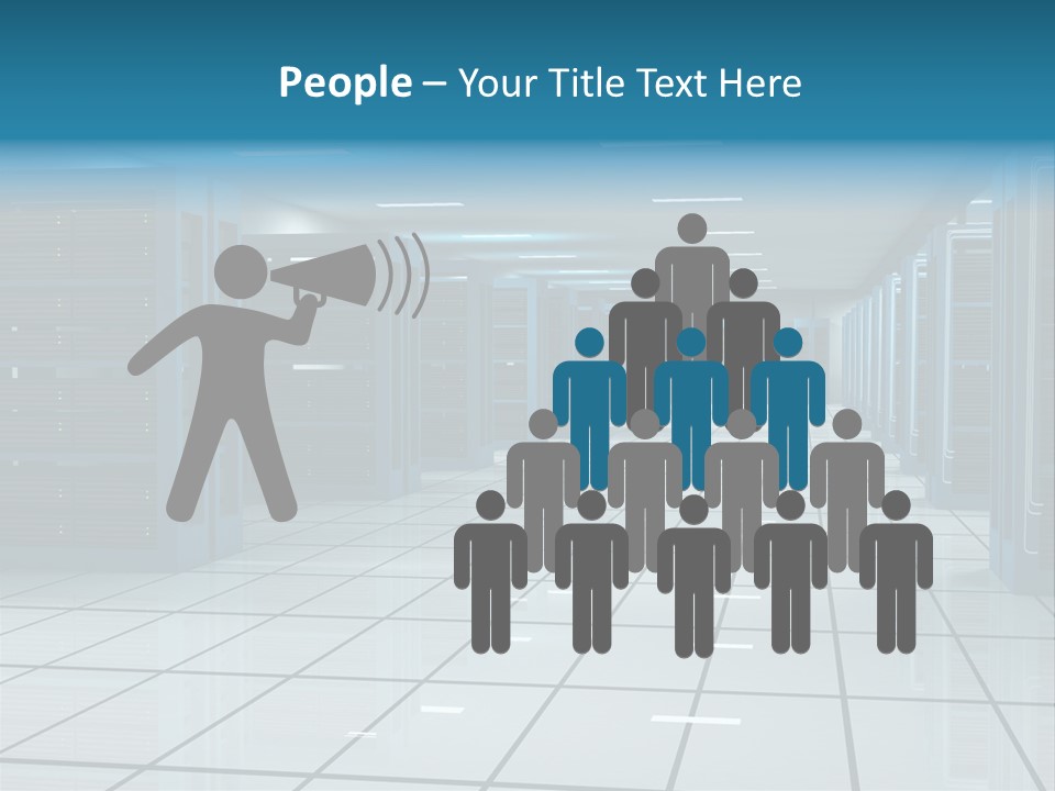 Web Space Secure PowerPoint Template