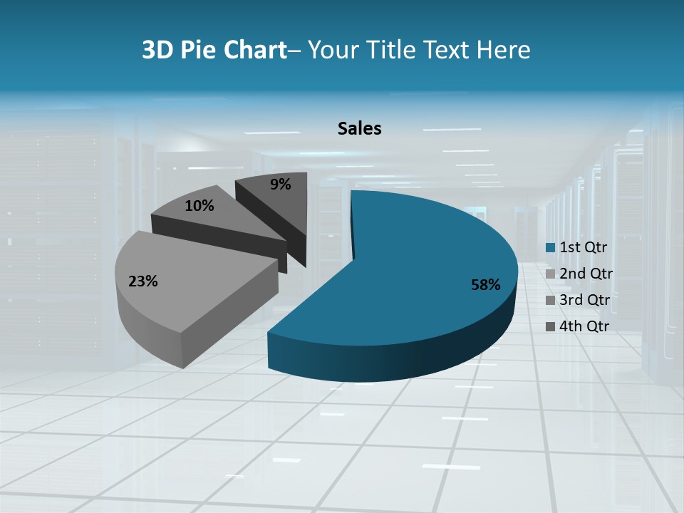 Web Space Secure PowerPoint Template