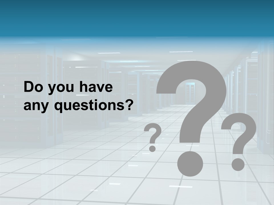 Web Space Secure PowerPoint Template