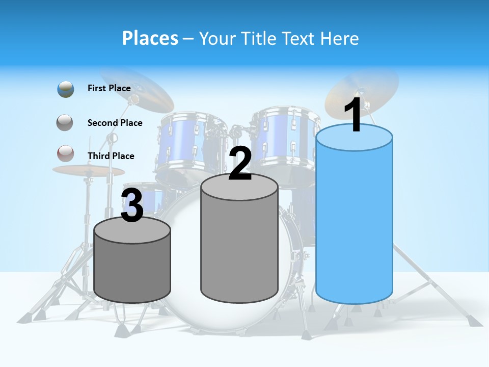 Kit Pop Percussion PowerPoint Template