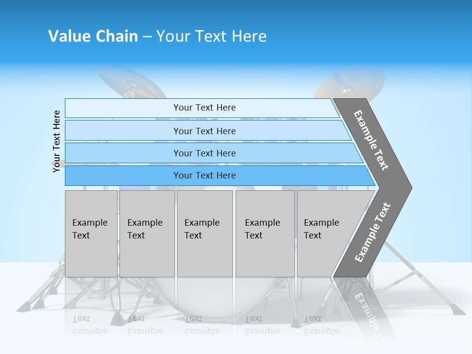 Kit Pop Percussion PowerPoint Template