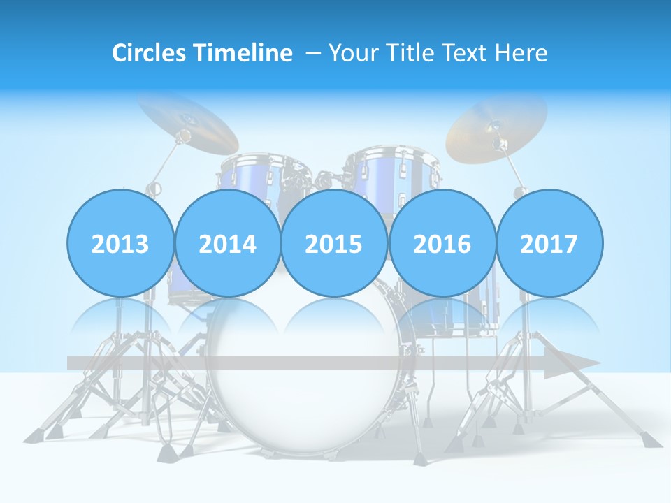 Kit Pop Percussion PowerPoint Template