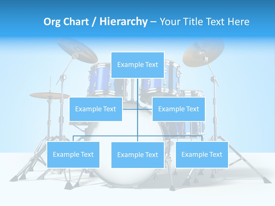 Kit Pop Percussion PowerPoint Template