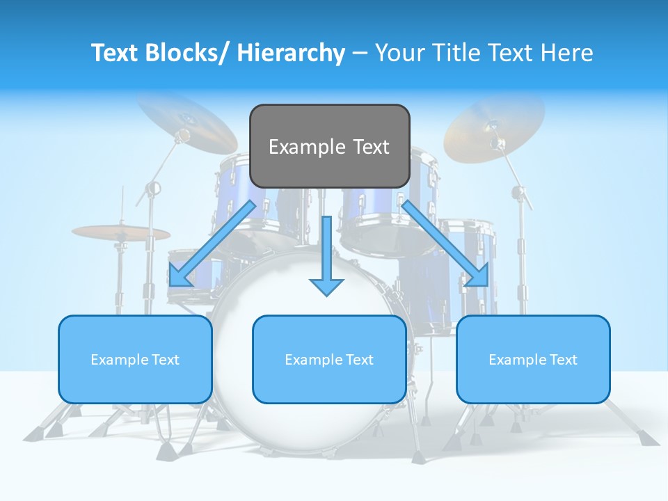 Kit Pop Percussion PowerPoint Template