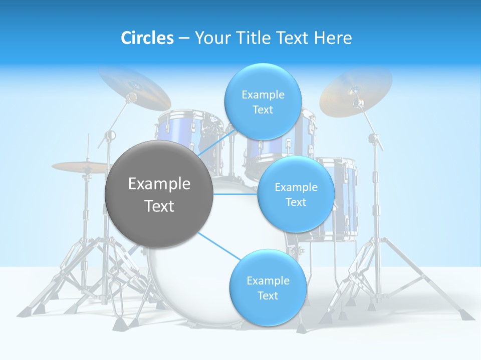 Kit Pop Percussion PowerPoint Template