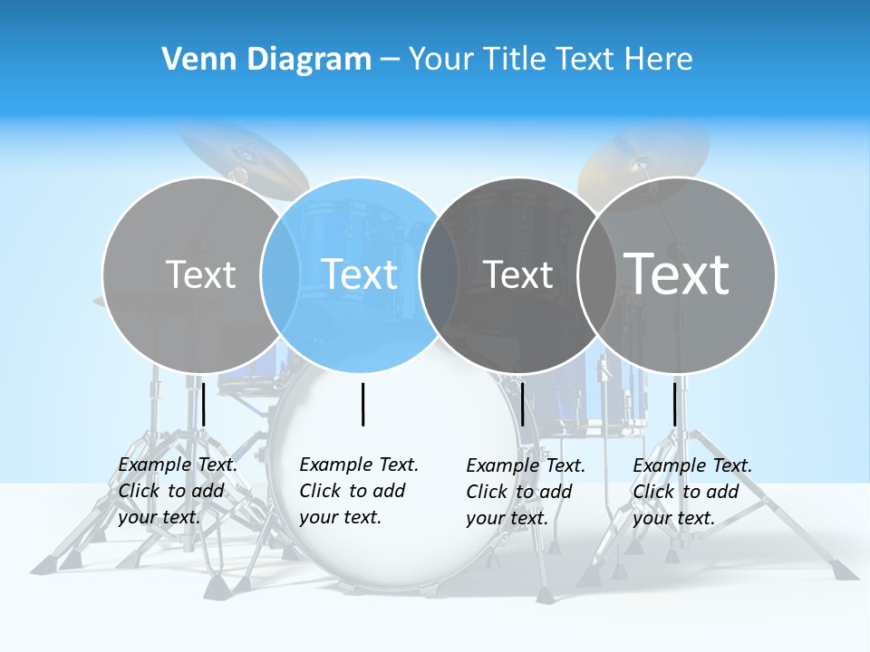 Kit Pop Percussion PowerPoint Template