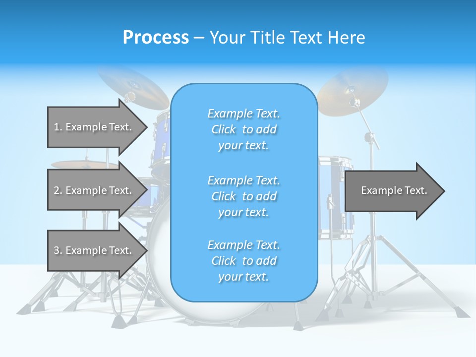 Kit Pop Percussion PowerPoint Template